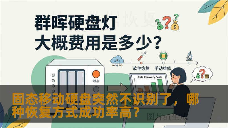 固态移动硬盘突然不识别了，哪种恢复方式成功率高？