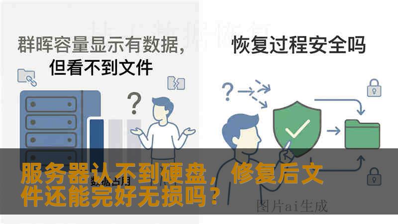 服务器认不到硬盘，修复后文件还能完好无损吗？