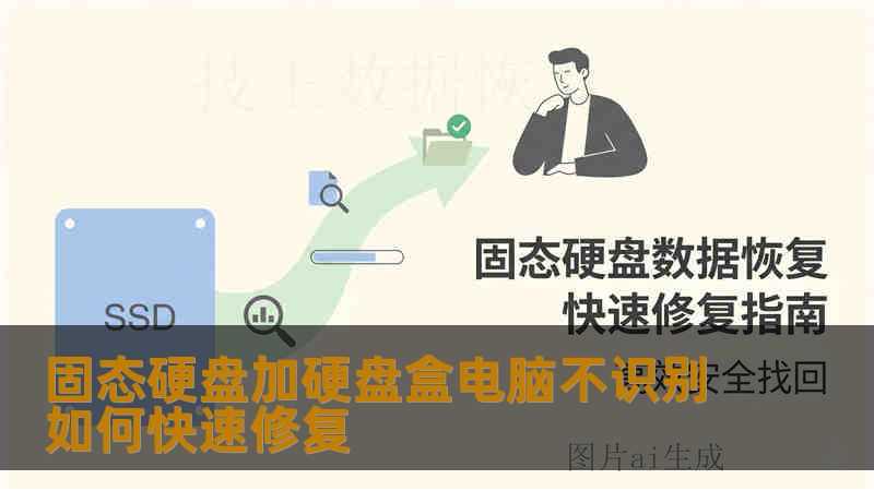 固态硬盘加硬盘盒电脑不识别如何快速修复