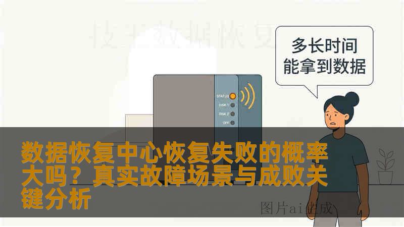 数据恢复中心恢复失败的概率大吗？真实故障场景与成败关键分析