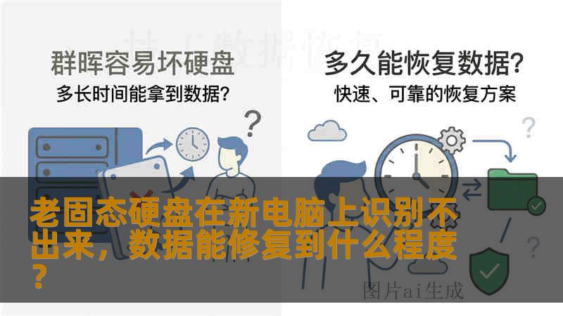 老固态硬盘在新电脑上识别不出来，数据能修复到什么程度？