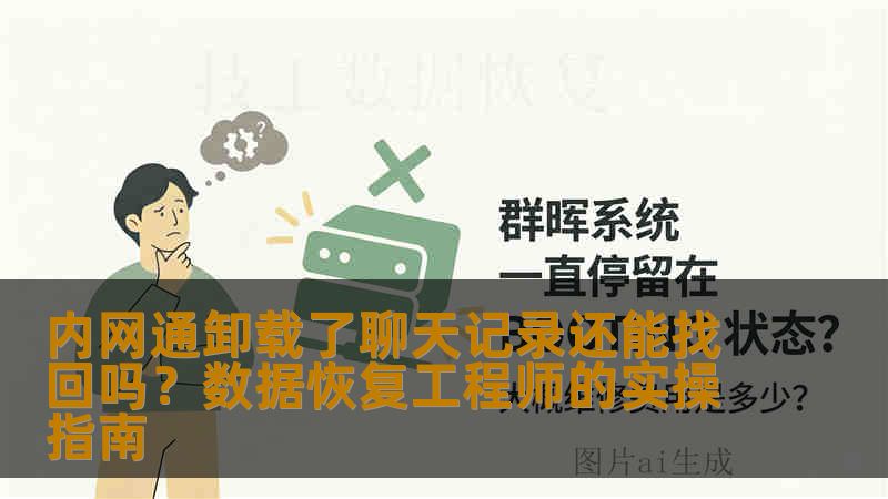 内网通卸载了聊天记录还能找回吗？数据恢复工程师的实操指南