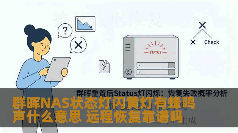群晖NAS状态灯闪黄灯有蜂鸣声什么意思 远程恢复靠谱吗 群晖NAS状态灯闪黄灯有蜂鸣声什么意思 远程恢复靠谱吗