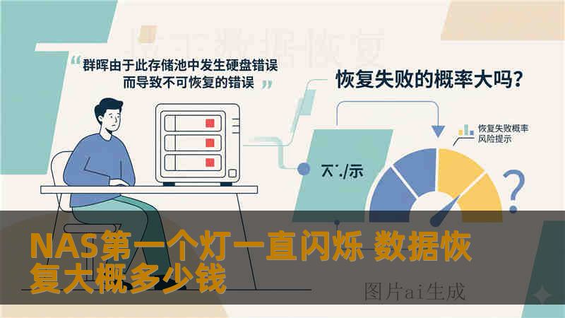 NAS第一个灯一直闪烁 数据恢复大概多少钱 NAS第一个灯一直闪烁 数据恢复大概多少钱