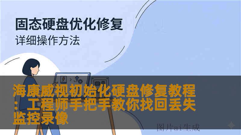 海康威视初始化硬盘修复教程：工程师手把手教你找回丢失监控录像