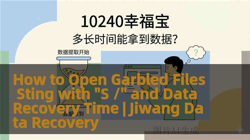 How to Open Garbled Files Sting with 