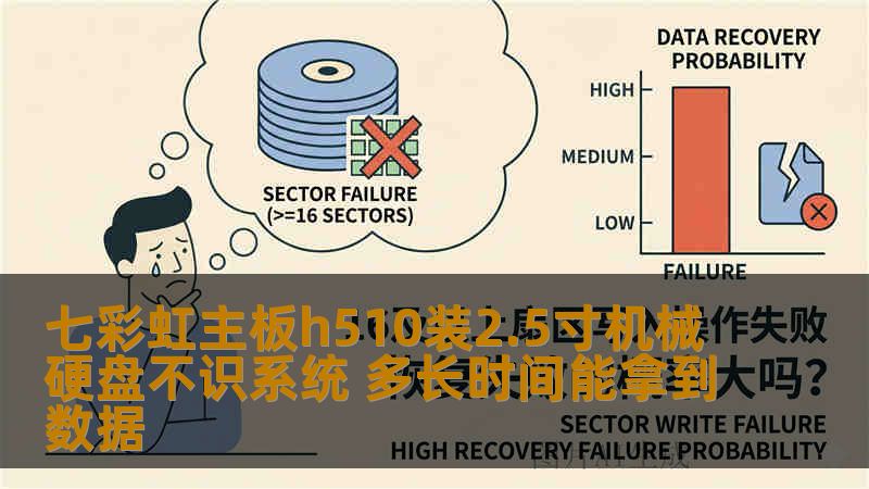 七彩虹主板h510装2.5寸机械硬盘不识系统 多长时间能拿到数据