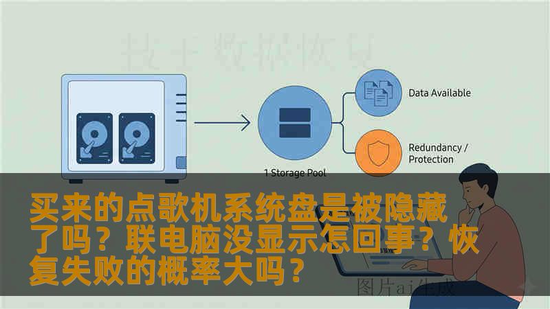 买来的点歌机系统盘是被隐藏了吗？联电脑没显示怎回事？恢复失败的概率大吗？
