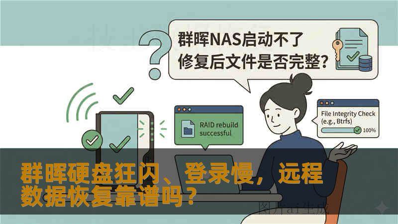 群晖硬盘狂闪、登录慢,远程数据恢复靠谱吗? 群晖硬盘狂闪、登录慢,远程数据恢复靠谱吗?
