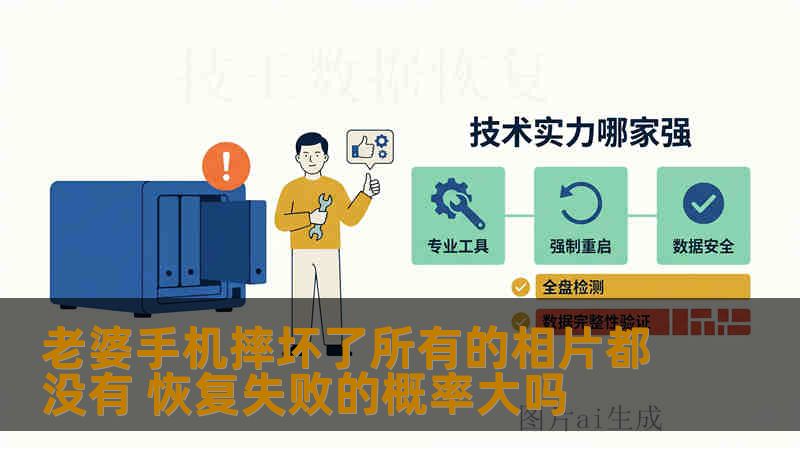 老婆手机摔坏了所有的相片都没有 恢复失败的概率大吗