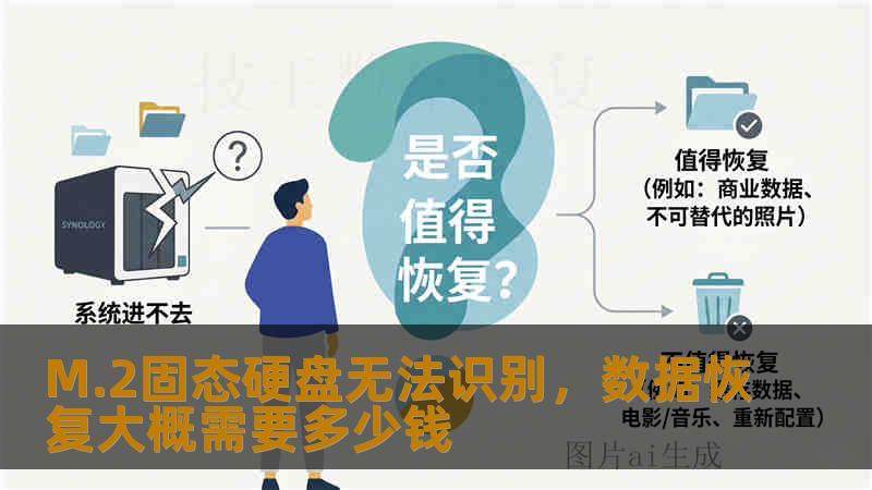 M.2固态硬盘无法识别，数据恢复大概需要多少钱