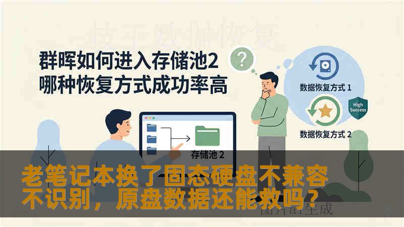 老笔记本换了固态硬盘不兼容不识别，原盘数据还能救吗？