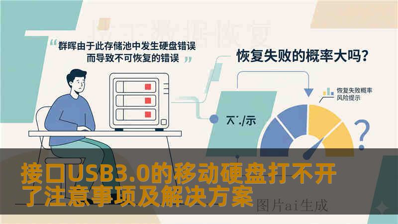接口USB3.0的移动硬盘打不开了注意事项及解决方案