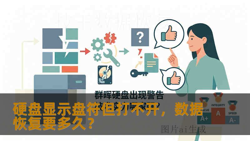 硬盘显示盘符但打不开，数据恢复要多久？