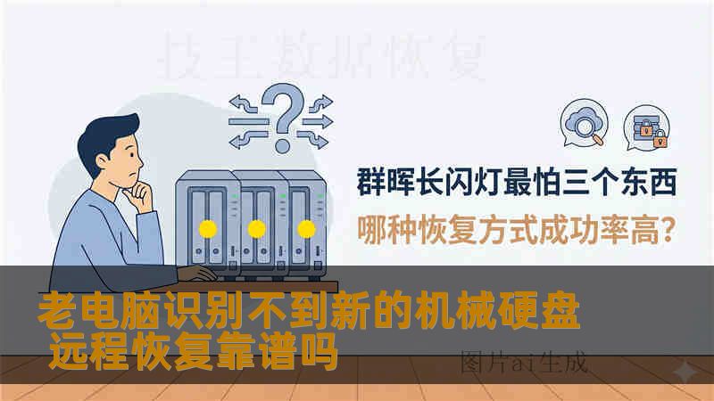老电脑识别不到新的机械硬盘 远程恢复靠谱吗