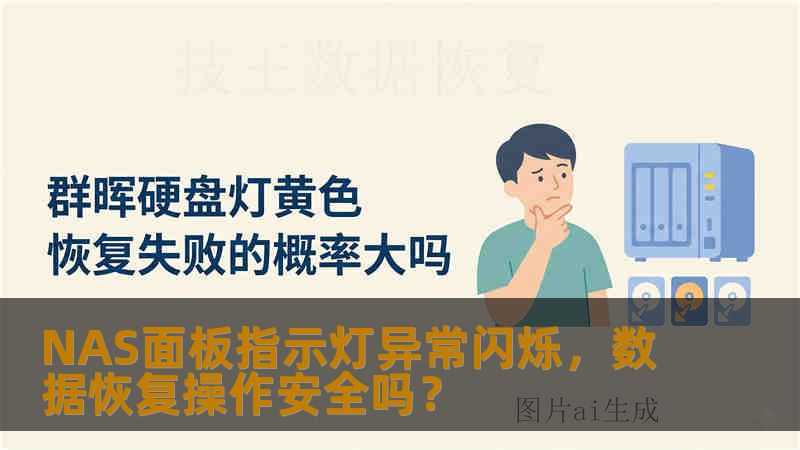 NAS面板指示灯异常闪烁，数据恢复操作安全吗？