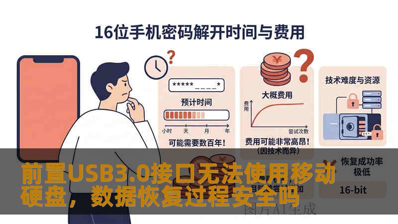 前置USB3.0接口无法使用移动硬盘，数据恢复过程安全吗