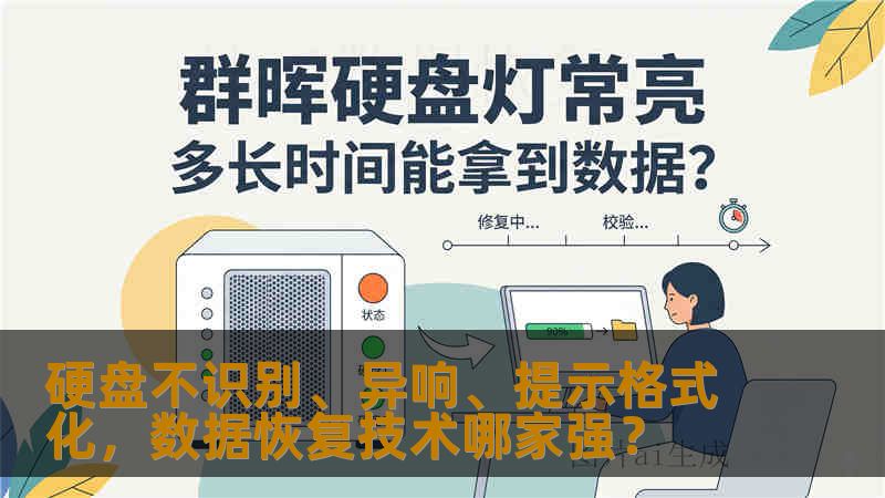 硬盘不识别、异响、提示格式化，数据恢复技术哪家强？