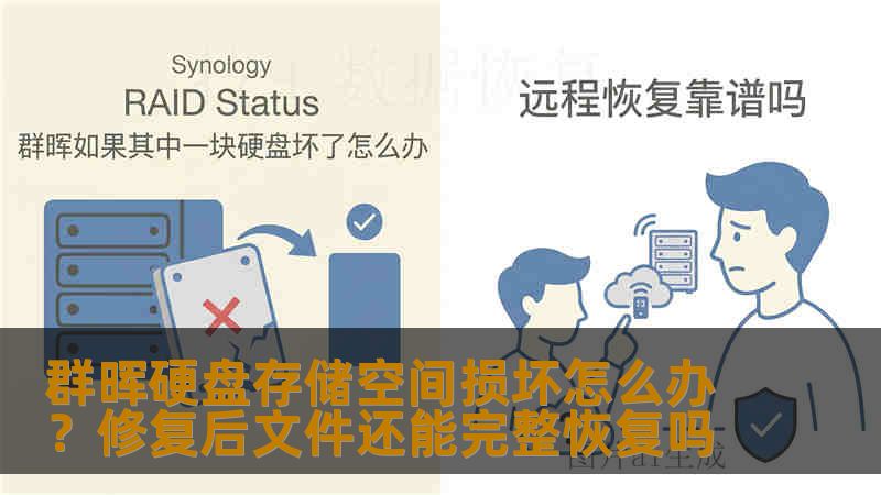 群晖硬盘存储空间损坏怎么办?修复后文件还能完整恢复吗 群晖硬盘存储空间损坏怎么办?修复后文件还能完整恢复吗