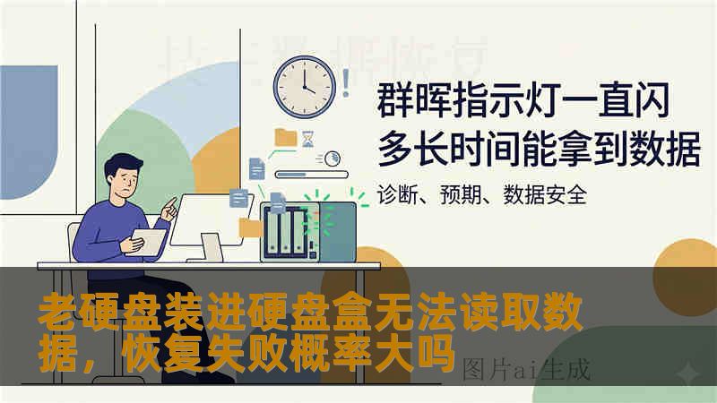 老硬盘装进硬盘盒无法读取数据，恢复失败概率大吗