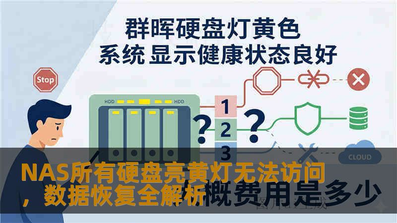 NAS所有硬盘亮黄灯无法访问，数据恢复全解析