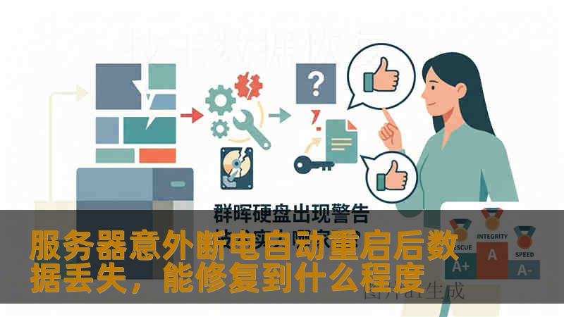 服务器意外断电自动重启后数据丢失，能修复到什么程度