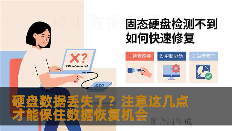 硬盘数据丢失了？注意这几点才能保住数据恢复机会