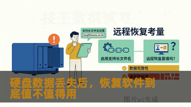 硬盘数据丢失后，恢复软件到底值不值得用