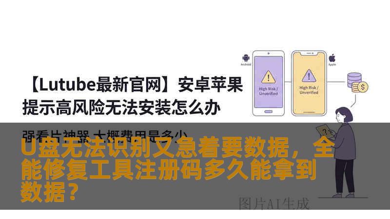U盘无法识别又急着要数据，全能修复工具注册码多久能拿到数据？