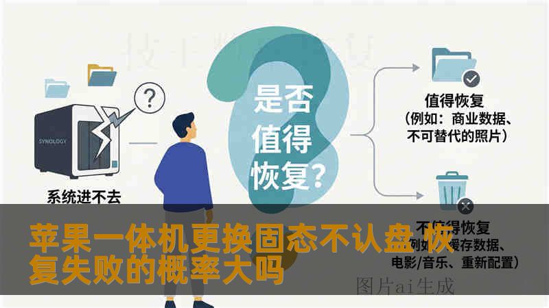 苹果一体机更换固态不认盘 恢复失败的概率大吗 苹果一体机更换固态不认盘 恢复失败的概率大吗