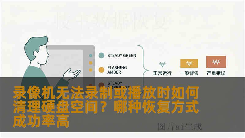 录像机无法录制或播放时如何清理硬盘空间？哪种恢复方式成功率高