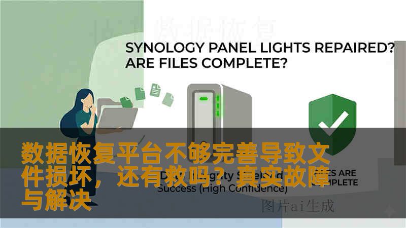 数据恢复平台不够完善导致文件损坏，还有救吗？真实故障与解决