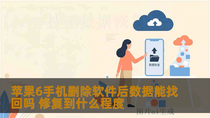 苹果6手机删除软件后数据能找回吗 修复到什么程度 苹果6手机删除软件后数据能找回吗 修复到什么程度