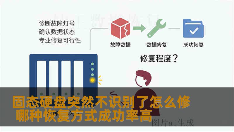 固态硬盘突然不识别了怎么修 哪种恢复方式成功率高