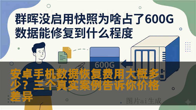 安卓手机数据恢复费用大概多少？三个真实案例告诉你价格差异