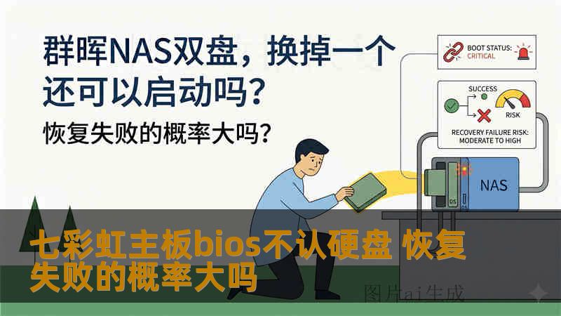 七彩虹主板bios不认硬盘 恢复失败的概率大吗