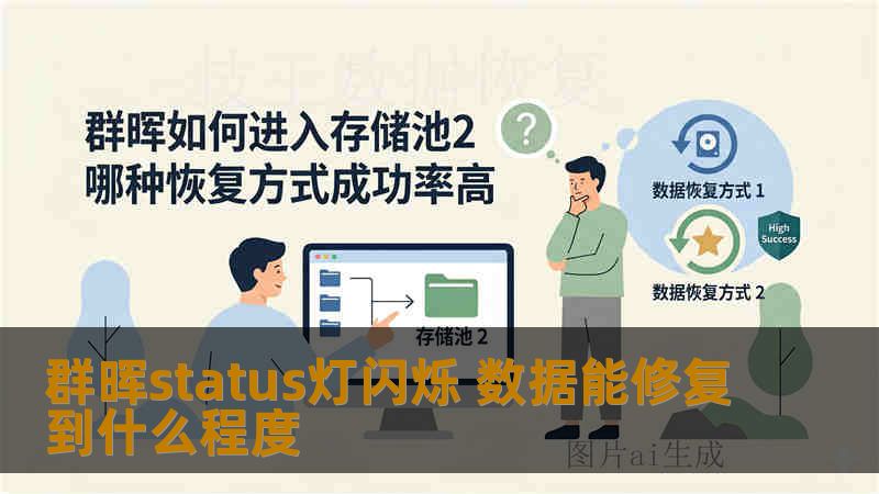 群晖status灯闪烁 数据能修复到什么程度 群晖status灯闪烁 数据能修复到什么程度