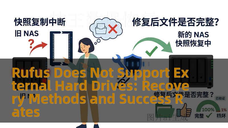 Rufus Does Not Support External Hard Drives: Recovery Methods and Success Rates