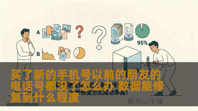 买了新的手机号以前的朋友的电话号都没了怎么办 数据能修复到什么程度