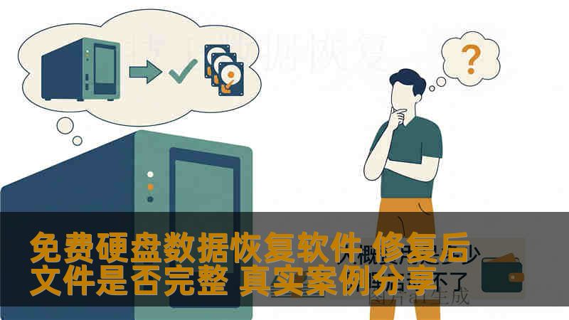 免费硬盘数据恢复软件 修复后文件是否完整 真实案例分享