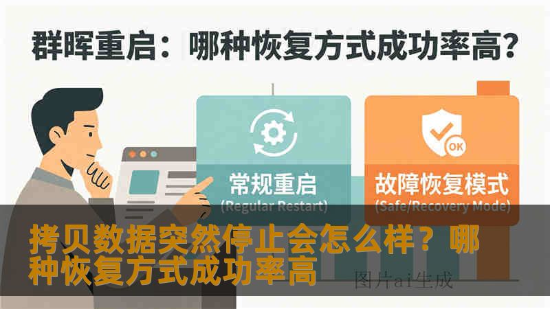 拷贝数据突然停止会怎么样？哪种恢复方式成功率高