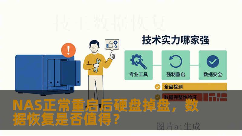 NAS正常重启后硬盘掉盘，数据恢复是否值得？
