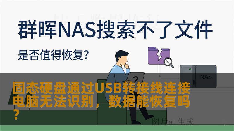 固态硬盘通过USB转接线连接电脑无法识别，数据能恢复吗？