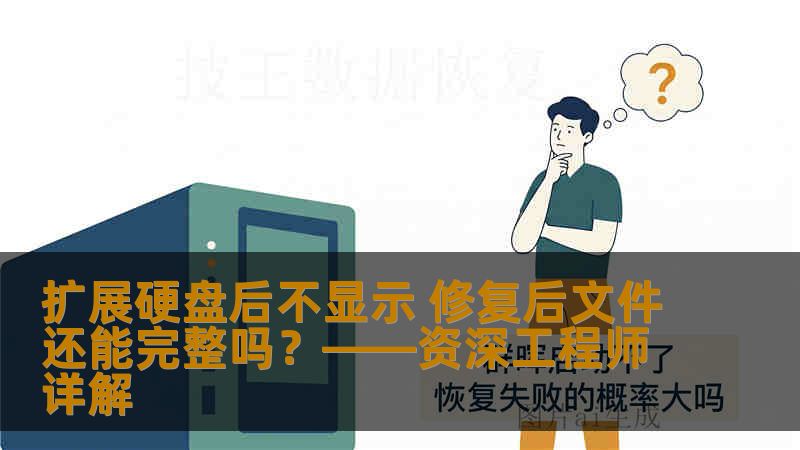 扩展硬盘后不显示 修复后文件还能完整吗？——资深工程师详解