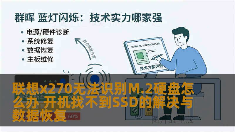 联想x270无法识别M.2硬盘怎么办 开机找不到SSD的解决与数据恢复