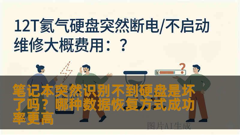 笔记本突然识别不到硬盘是坏了吗？哪种数据恢复方式成功率更高