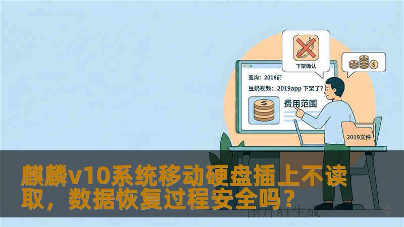 麒麟v10系统移动硬盘插上不读取，数据恢复过程安全吗？