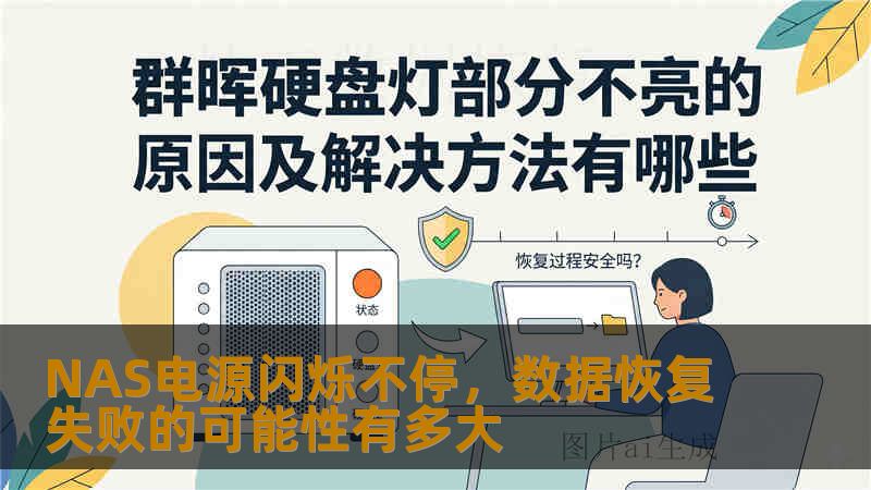 NAS电源闪烁不停，数据恢复失败的可能性有多大