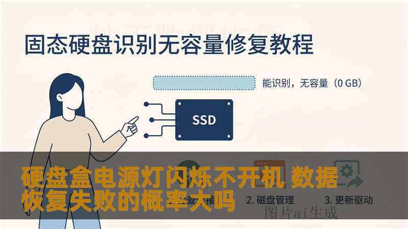 硬盘盒电源灯闪烁不开机 数据恢复失败的概率大吗
