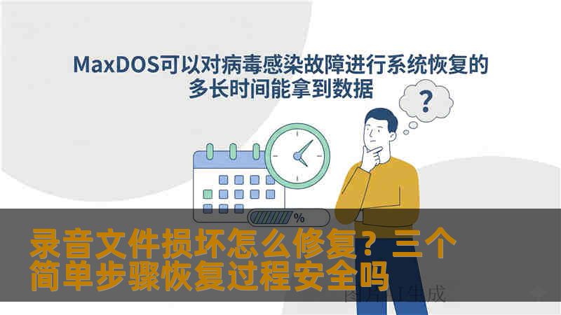 录音文件损坏怎么修复？三个简单步骤恢复过程安全吗